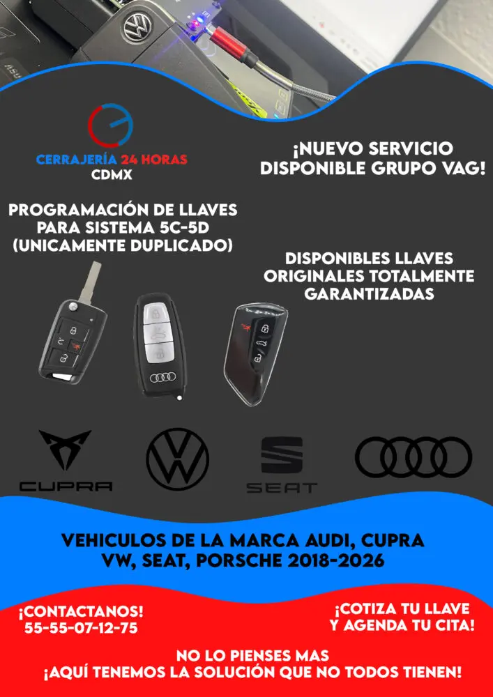 llaves de coche cdmx